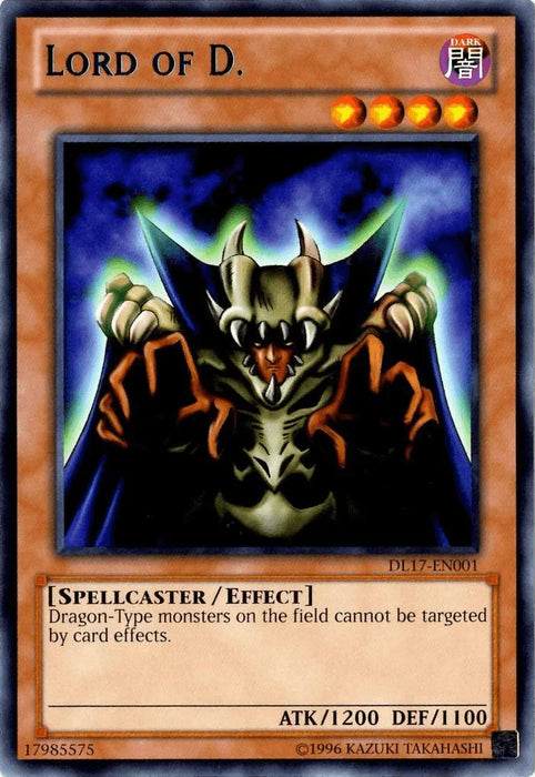 Lord of D. (Blue) [DL17-EN001] Rare - for just $1! 