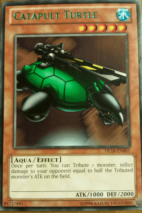 Catapult Turtle (Green) [DL18-EN001] Rare - for just $0.80! 