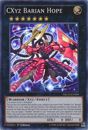 CXyz Barian Hope [NECH-EN096] Super Rare - for just $0.15! 