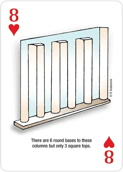 Optical Illusions & Visual Oddities II Playing Cards - for just $4.99! 