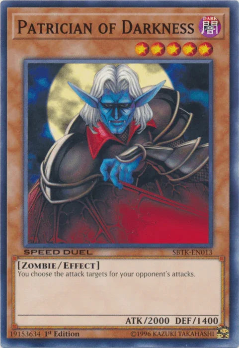 Patrician of Darkness [SBTK-EN013] Common - for just $0.10! 