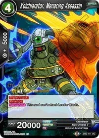 Koichiarator, Menacing Assassin (Divine Multiverse Draft Tournament) (DB2-141) [Tournament Promotion Cards] - for just $14.40! 