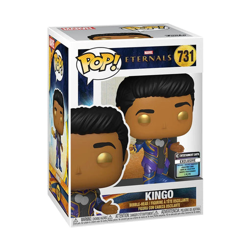 Funko Pop! Eternals - Kingo with Collectible Card - Entertainment Earth Exclusive - Just $11.95! Shop now at Retro Gaming of Denver