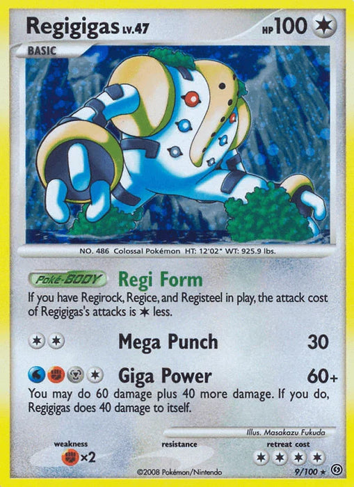 Regigigas (9/100) [Diamond & Pearl: Stormfront] - for just $2.45! 