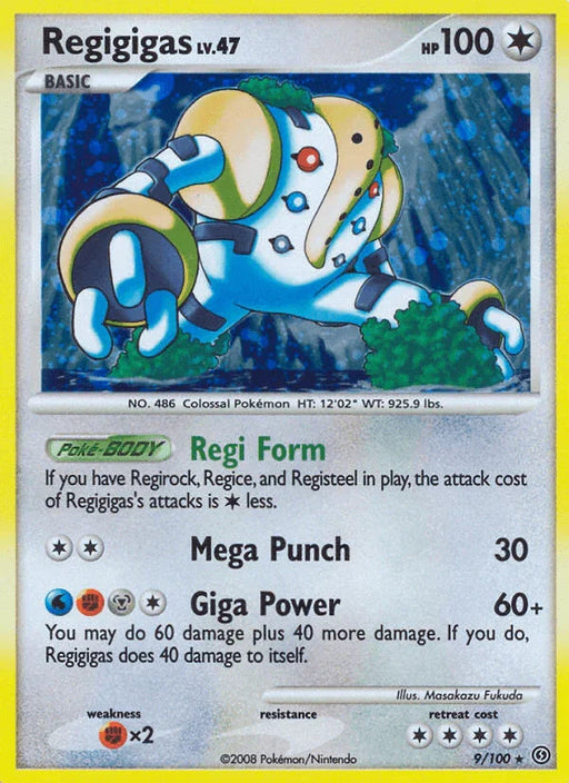 Regigigas (9/100) [Diamond & Pearl: Stormfront] - for just $2.45! 