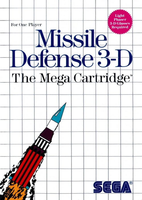 Missile Defense 3-D – Sega Master System (SMS) - for just $5.99! 