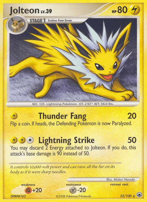 Jolteon (23/100) [Diamond & Pearl: Majestic Dawn] - for just $2.15! 