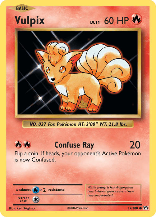 Vulpix (14/108) [XY: Evolutions] - for just $0.10! 