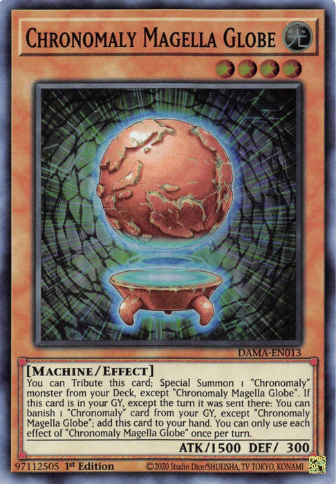 Chronomaly Magella Globe [DAMA-EN013] Super Rare - for just $0.10! 
