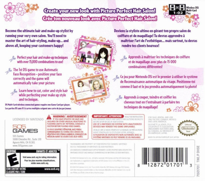 Picture Perfect Hair Salon – Nintendo DS (DS) - for just $16.99! 