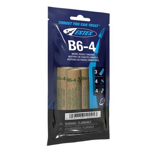 Estes Rockets - B6-4 Engines (3pk) - for just $12.99! 