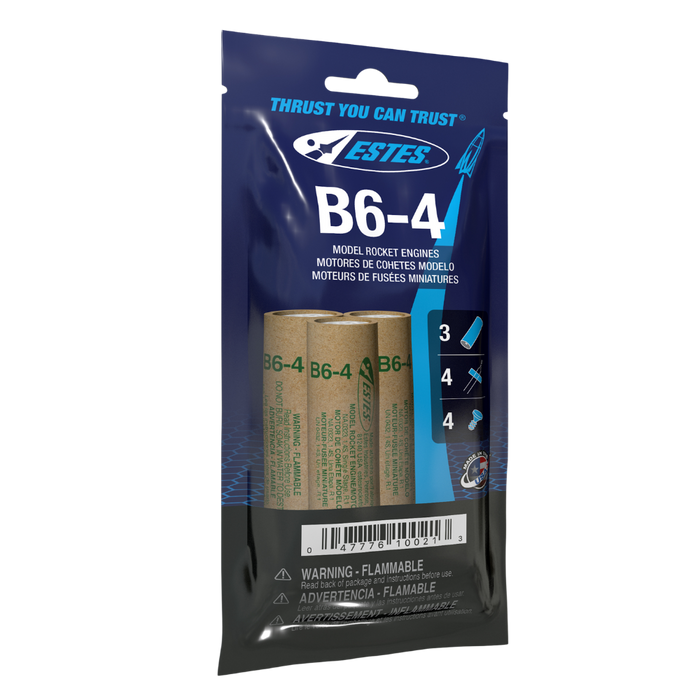 Estes Rockets - B6-4 Engines (3pk) - for just $12.99! 