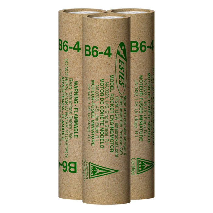 Estes Rockets - B6-4 Engines (3pk) - for just $12.99! 