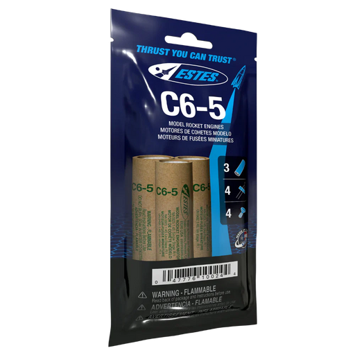 Estes Rockets - C6-5 Model Rocket Engines (3pk) - for just $13.99! 