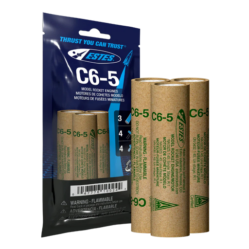 Estes Rockets - C6-5 Model Rocket Engines (3pk) - for just $13.99! 