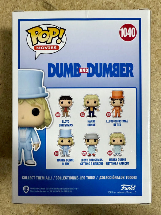 Jeff Daniels Signed Harry Dunne Dumb & Dumber Funko Pop! #1040 With JSA COA - for just $350! 