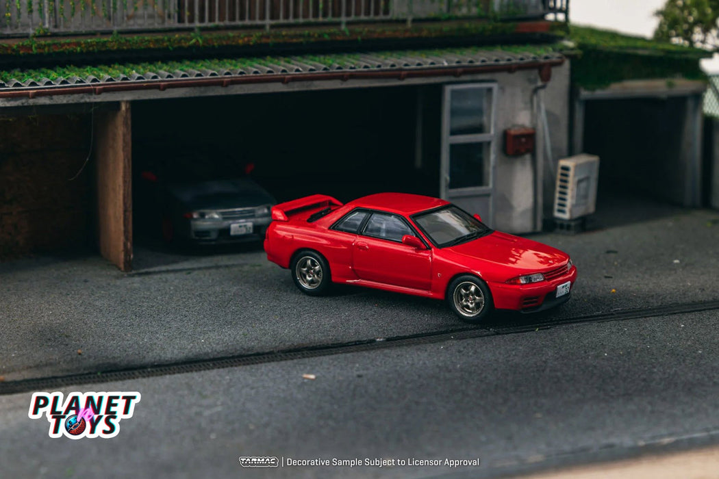 Tarmac Works - 1/64 NISSAN SKYLINE GT-R BNR32 RED DIECAST SCALE MODEL CAR (JC64-008-RD) Mijo - for just $12.99! 