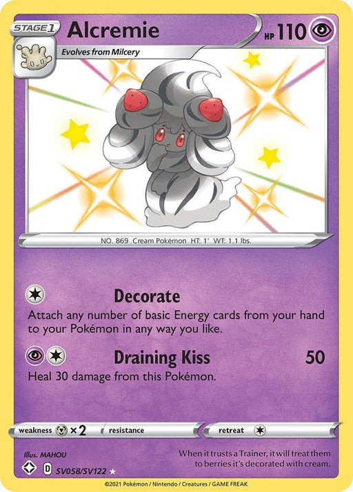 Alcremie (SV058/SV122) [Sword & Shield: Shining Fates] - for just $3.30! 