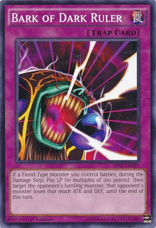 Bark of Dark Ruler [BP03-EN191] Common - for just $0.20! 