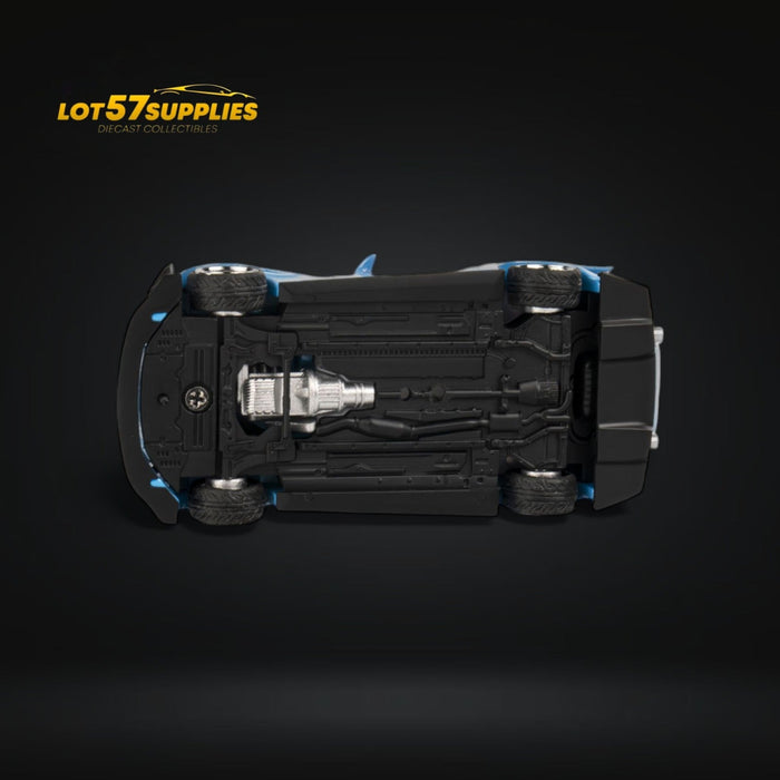 (Pre-Order) Microturbo S2000 Custom Rocket Bunny in Metallic Blue 1:64 - for just $44.99! 