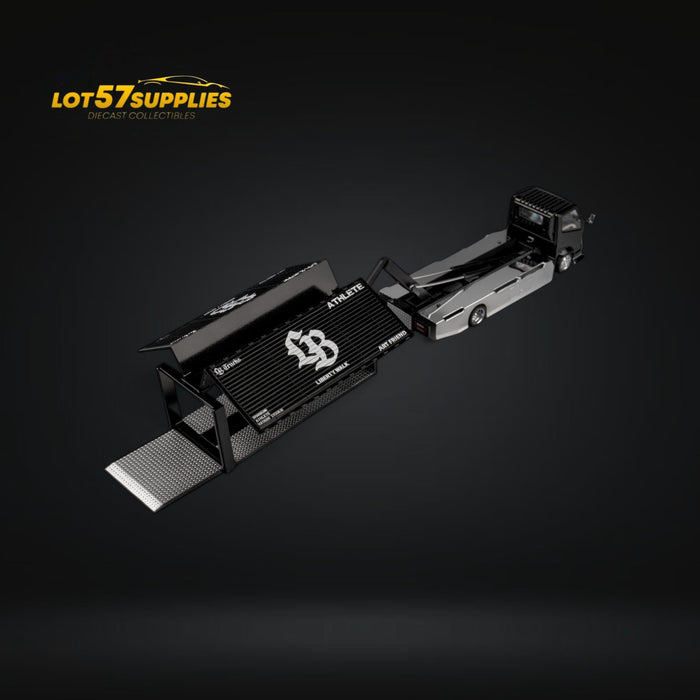 MicroTurbo HINO 300 Custom Box Truck AIT Limited Edition 1:64 - for just $49.99! 