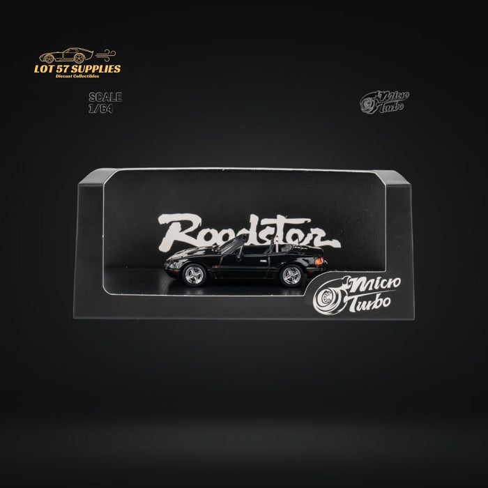 MicroTurbo Eunos Roadster MX-5 Customized Metallic Black 1:64 Limited to 1,000 Pcs - for just $34.99! 