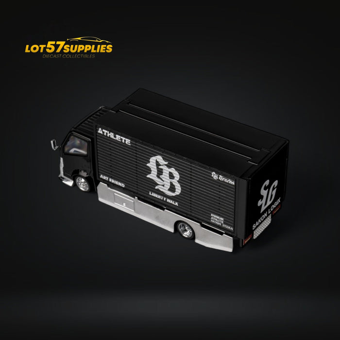 MicroTurbo HINO 300 Custom Box Truck AIT Limited Edition 1:64 - for just $49.99! 