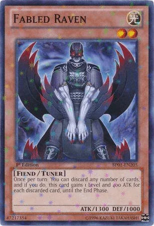 Fabled Raven [BP01-EN205] Starfoil Rare - for just $0.15! 