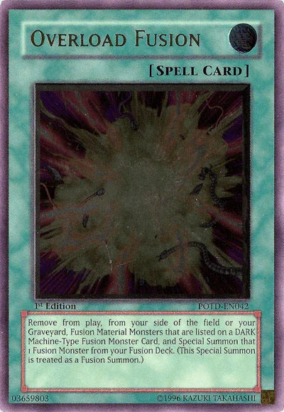 Overload Fusion [POTD-EN042] Ultimate Rare - for just $6! 