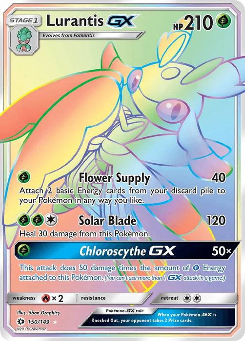 Lurantis GX (150/149) [Sun & Moon: Base Set] - for just $3.55! 