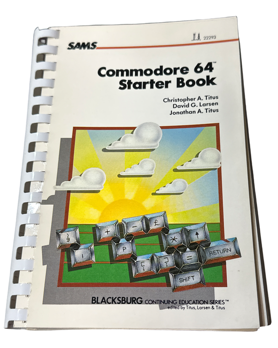 Commodore 64 Starter Book – Blacksburg Continuing Education Series (Used)