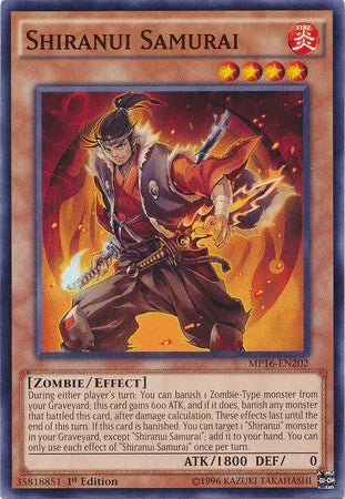 Shiranui Samurai [MP16-EN202] Common - for just $0.10! 