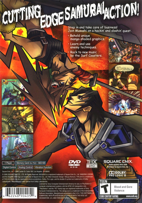 Musashi Samurai Legend – PlayStation 2 (PS2) - for just $0! 