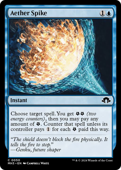 Aether Spike (MH3-050) - Modern Horizons 3 - for just $0.06! 