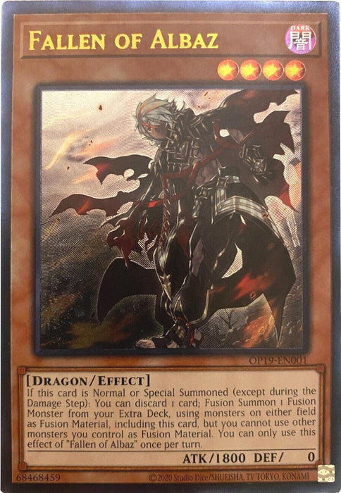Fallen of Albaz [OP19-EN001] Ultimate Rare - for just $4.80! 