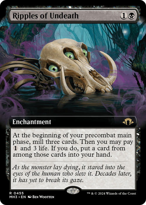 Ripples of Undeath (Extended Art) (MH3-455) - Modern Horizons 3: (Extended Art) - for just $2.48! 