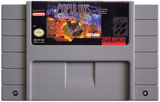 Populous – Super Nintendo Entertainment System (SNES) - for just $0! 