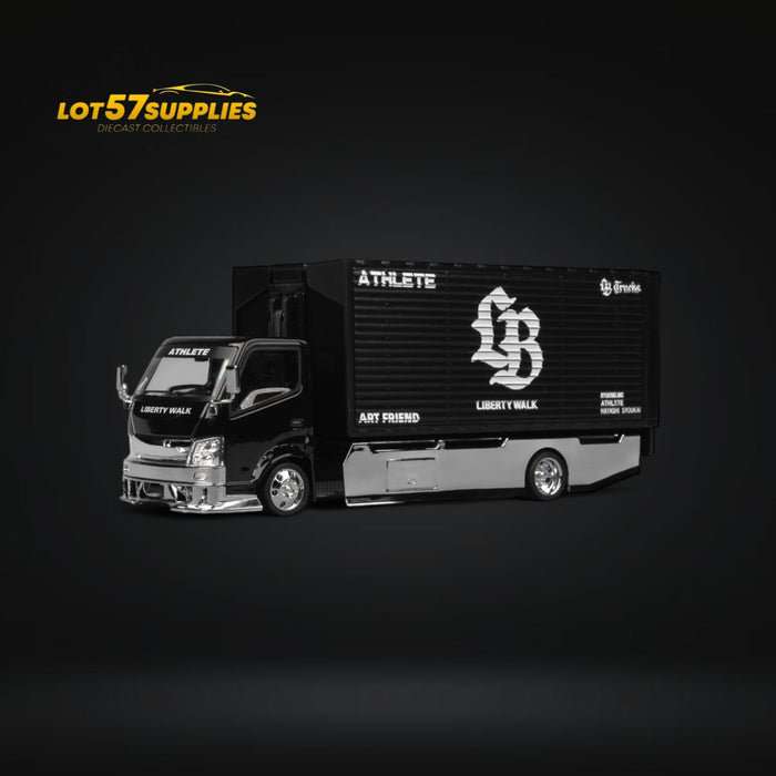 MicroTurbo HINO 300 Custom Box Truck AIT Limited Edition 1:64 - for just $49.99! 