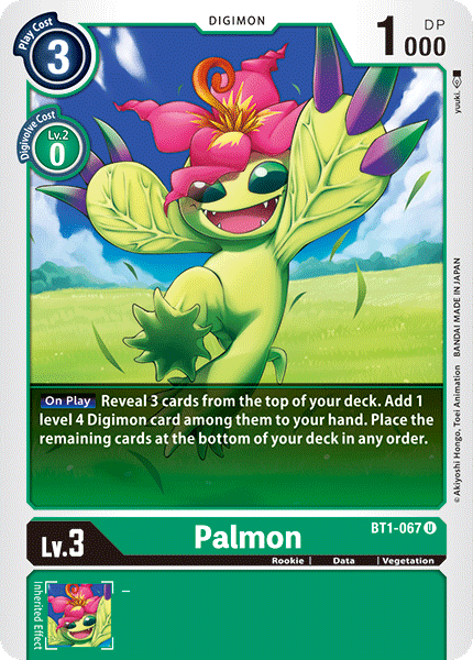 Palmon [BT1-067] [Release Special Booster Ver.1.0] - Just $0.09! Shop now at Retro Gaming of Denver