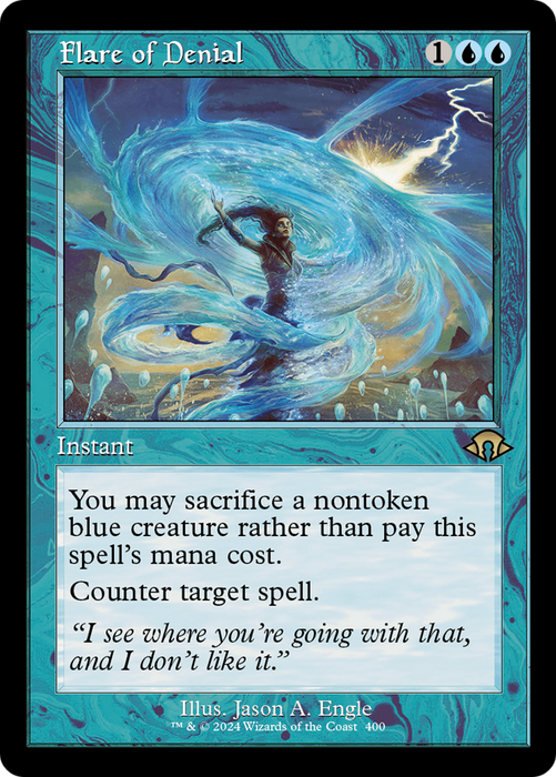 Flare of Denial (Retro Frame) (MH3-400) - Modern Horizons 3 - for just $1.79! 