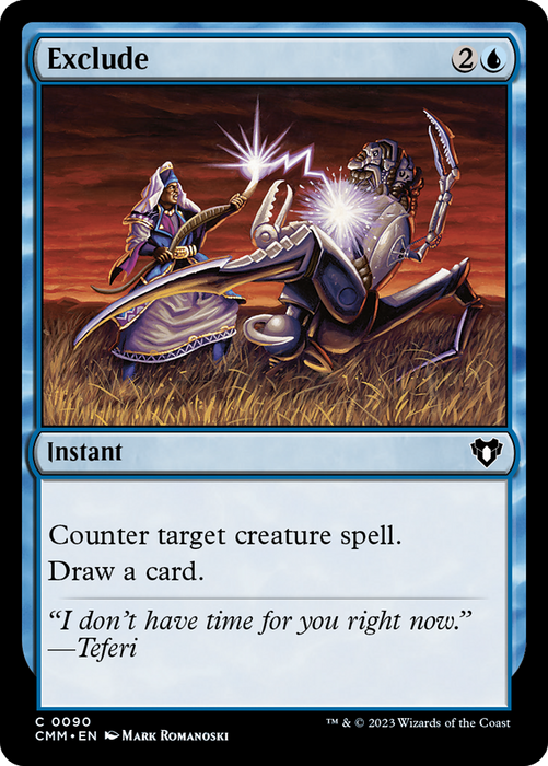 Exclude (CMM-090) - Commander Masters - for just $0.02! 