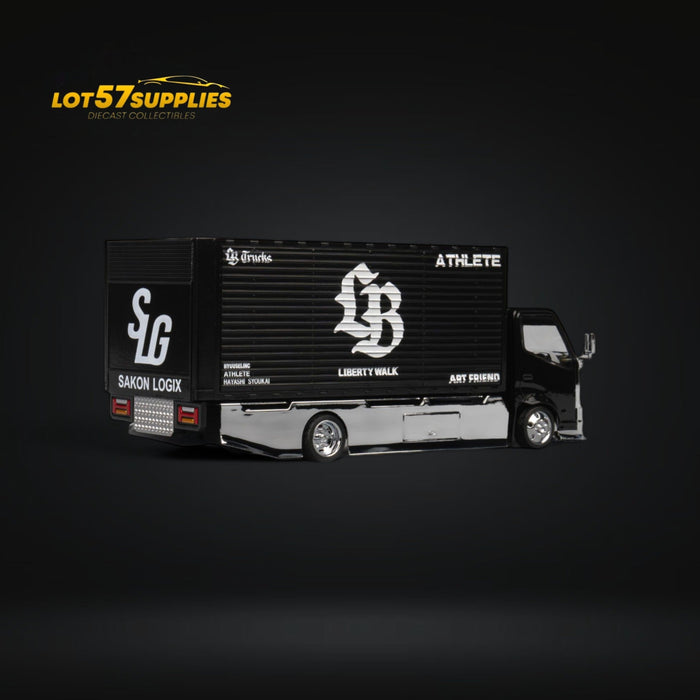 MicroTurbo HINO 300 Custom Box Truck AIT Limited Edition 1:64 - for just $49.99! 