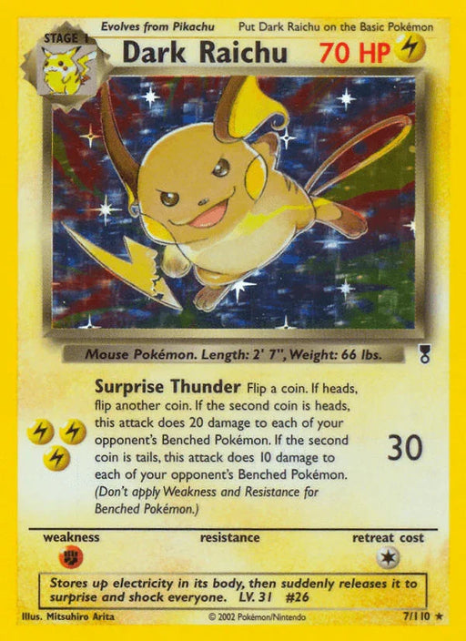 Dark Raichu (7/110) [Legendary Collection] - for just $29.60! 