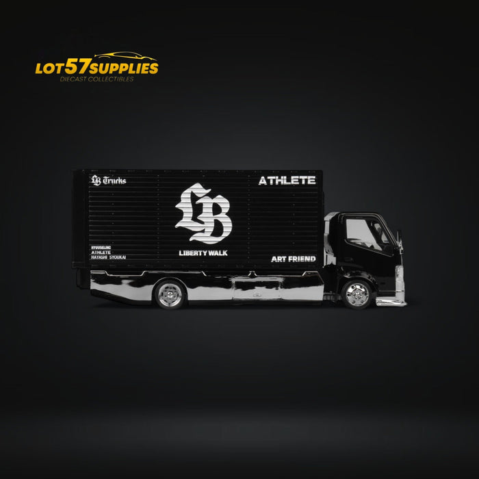 MicroTurbo HINO 300 Custom Box Truck AIT Limited Edition 1:64 - for just $49.99! 