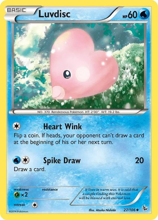 Luvdisc (27/106) [XY: Flashfire] - for just $0.15! 