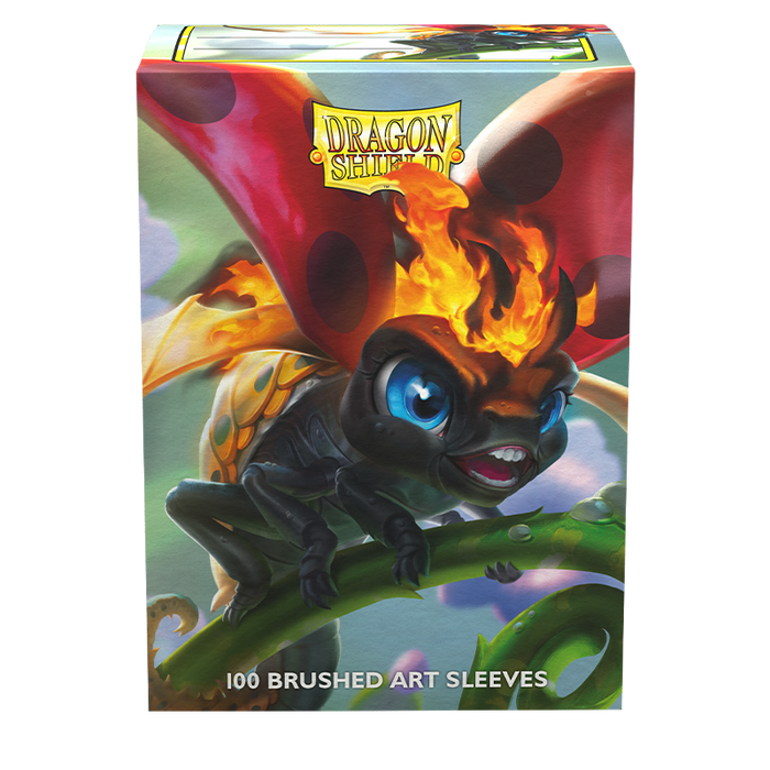 Dragon Shield: Standard 100ct Brushed Art Sleeves - The Burnbug - Just $9.95! Shop now at Retro Gaming of Denver