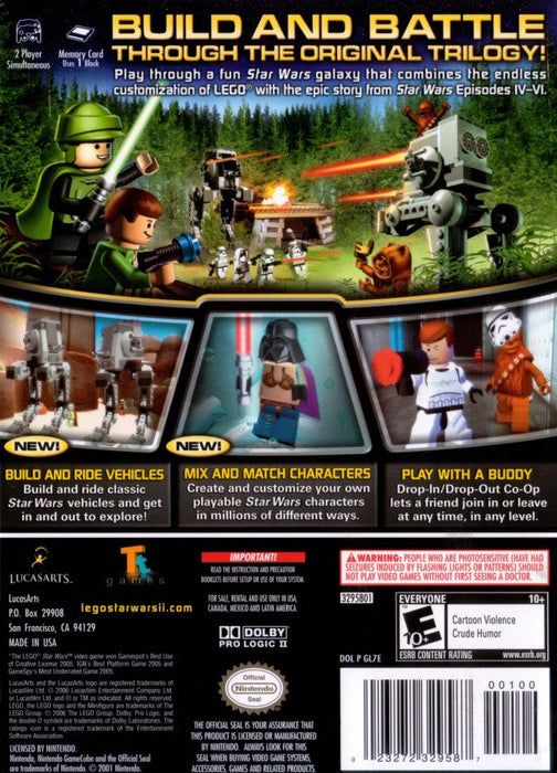 LEGO Star Wars II: The Original Trilogy – GameCube (GC) - for just $10.99! 