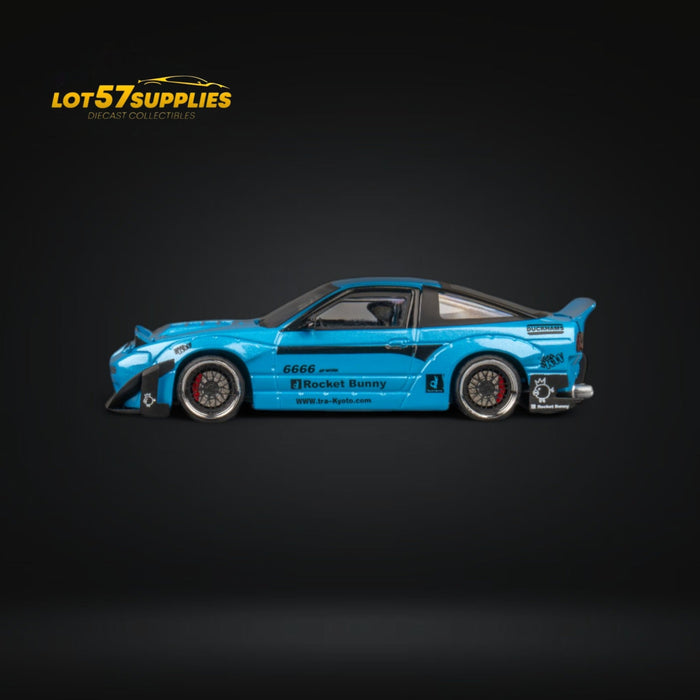MicroTurbo Nissan 180SX Pandem Rocket Bunny Baby Blue 1:64 - for just $44.99! 