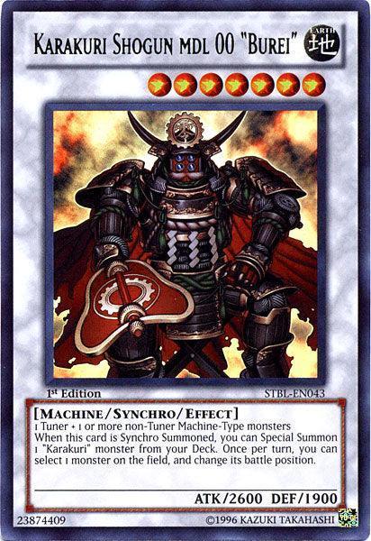 Karakuri Shogun mdl 00 Burei [STBL-EN043] Ultra Rare - for just $2.30! 
