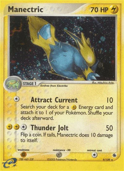 Manectric (9/109) [EX: Ruby & Sapphire] - for just $3.65! 